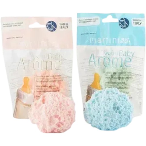 Фото - Детская мочалка MARTINI SPA Milk Scented Baby Sponge в ассортименте (4803M00)